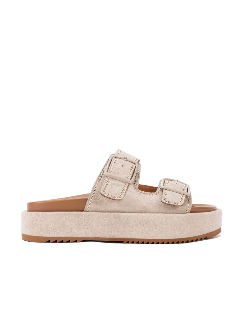 Mules à double brides